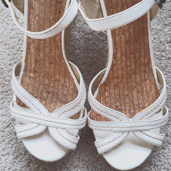 Sonoma Life &Style Womens Wedge Sandal with adjustable straps, Size 7.5M - Picture 4 of 12